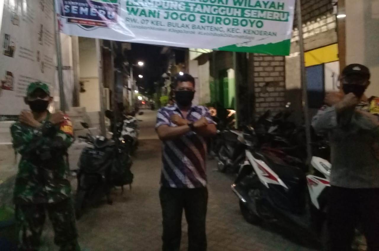 Babinkamtibmas Bulak Banteng Patroli Kampung Tangguh, Antisipasi Kriminalitas 3C