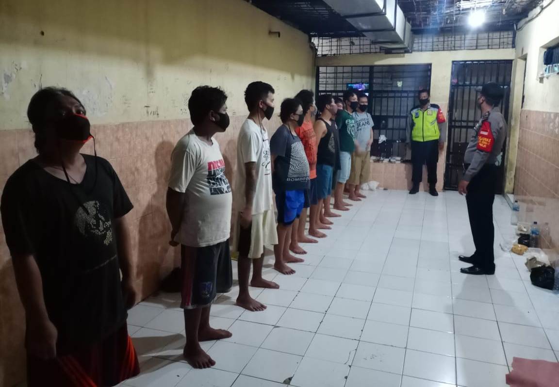 Cegah Tahanan Melarikan Diri, Polsek Krembangan Lakukan Pengecekan Pagi & Malam