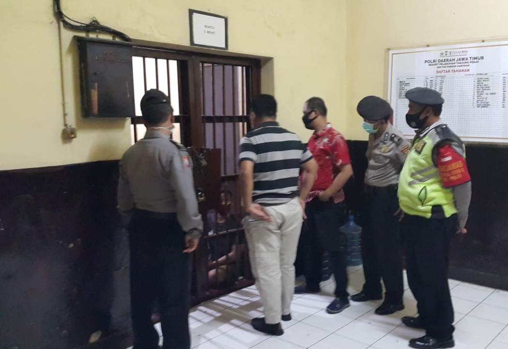 Cegah Tahanan Kabur, Polsek Pabean Cantikan Lakukan Pengecekan Pagi & Malam Hari
