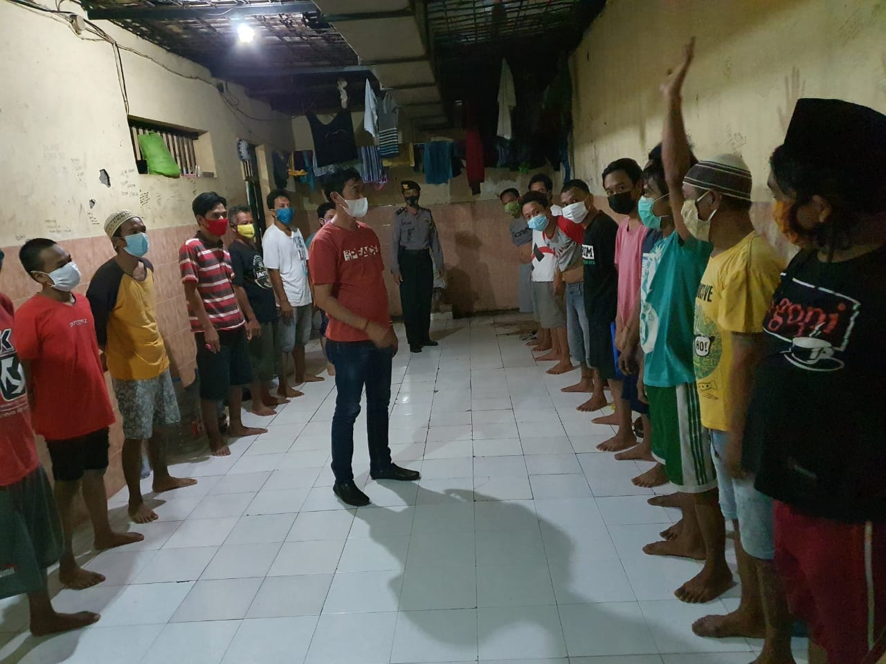 Polsek Krembangan Lakukan Pengecekan Rutin Setiap Hari