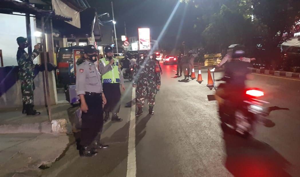 Polsek Semampir Gencar Lakukan Operasi Yustisi Protokol Kesehatan Bareng Koramil & Satpol PP