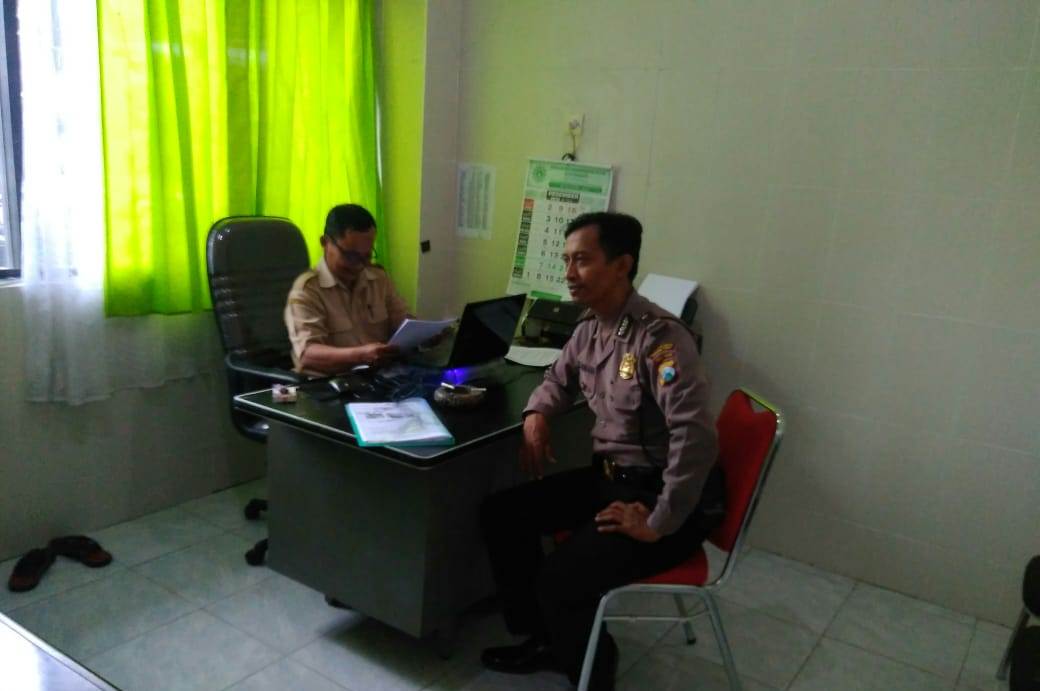Babinkamtibmas Sukolilo Baru Koordinasi Rencana Operasi Yustisi Dengan Kelurahan