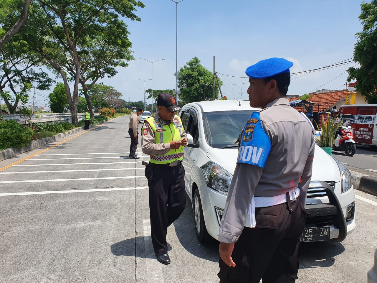 Polsek Kenjeran Gelar Razia Mobil, Antisipasi Hasil Curanmor
