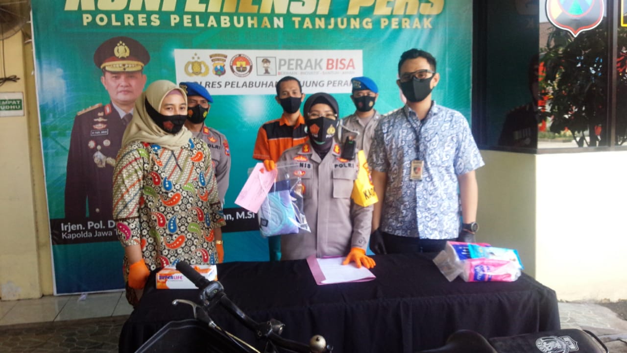 Polres Tanjung Perak Amankan Pelaku Cabul Setelah 3 Kali Beraksi