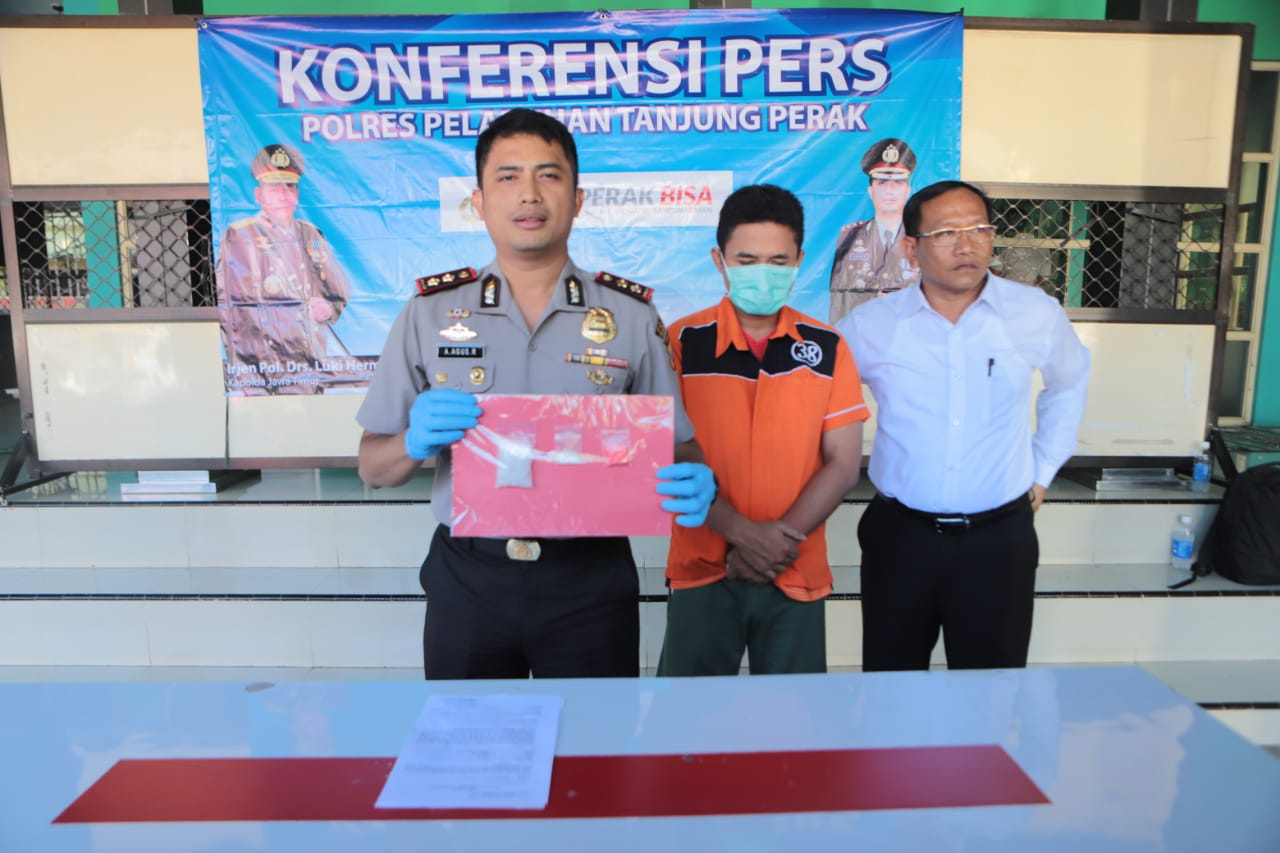 Satreskoba Polres Tanjung Perak Tangkap Pengedar Sabu & Ekstasi