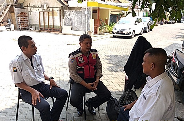 Babinkamtibmas Perak Utara Sampaikan Pesan Waspada Kriminalitas & Anti Radikalisme