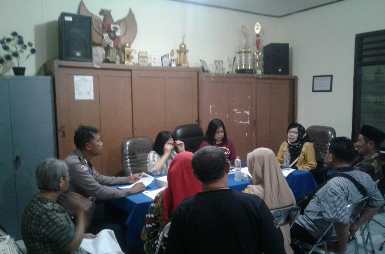 Babinkamtibmas Morokrembangan Hadiri Rapat Persiapan Lomba BBGRM