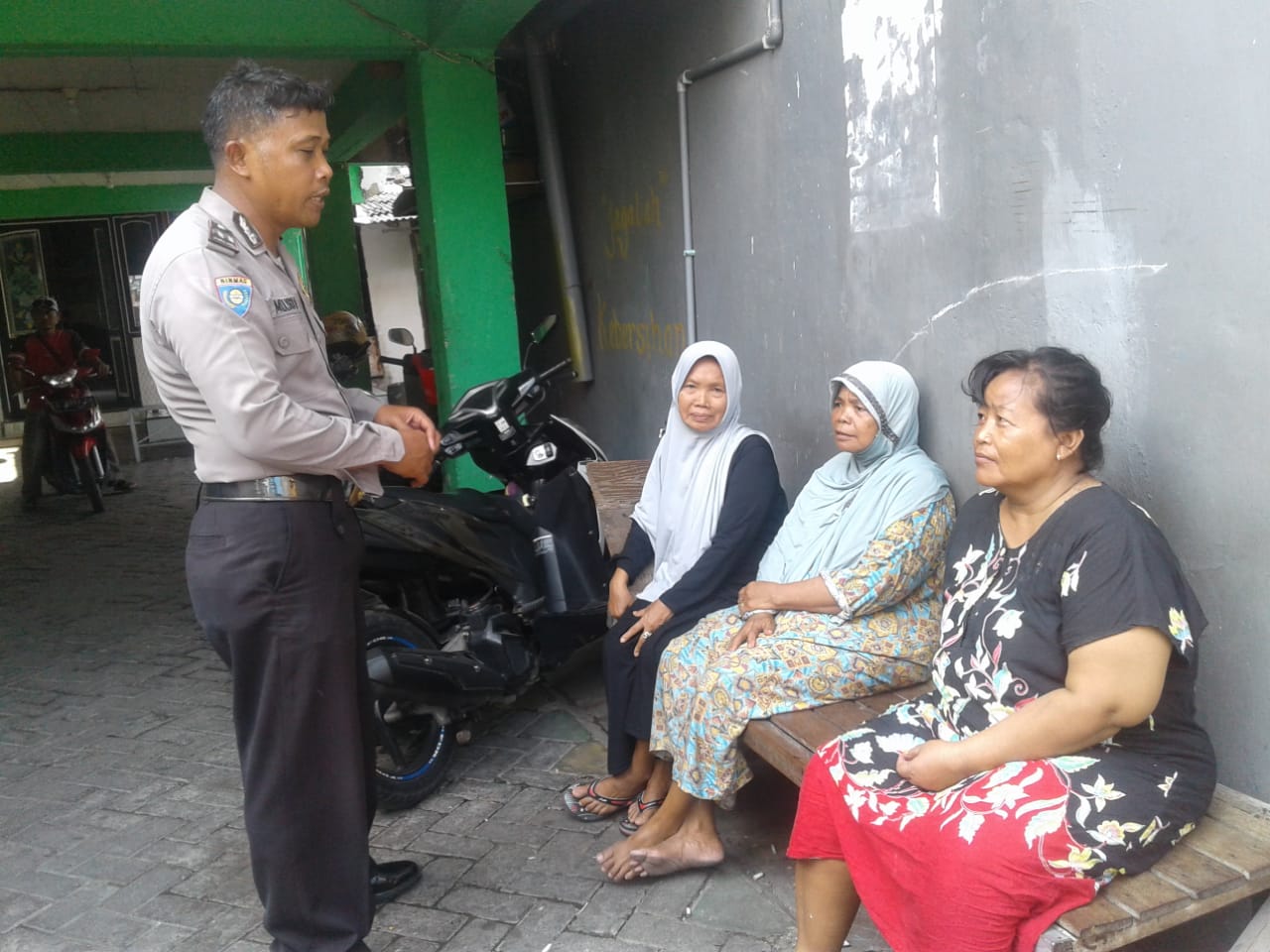 Wujudkan Pemilu Damai, Warga Gadukan Dihimbau Selalu Jaga Kerukunan