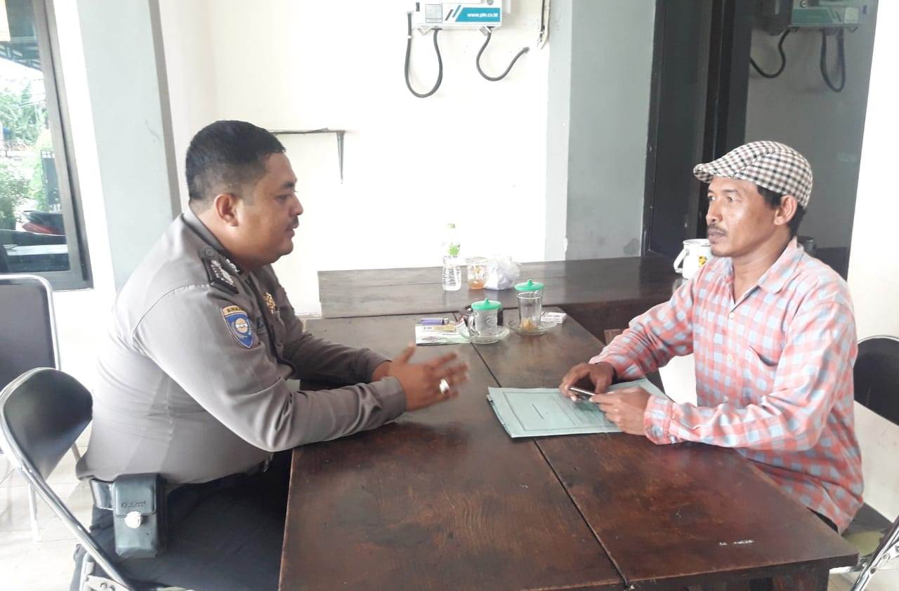 Babinkamtibmas Ujung Sampaikan Pesan Kerukunan Antar Umat Beragama