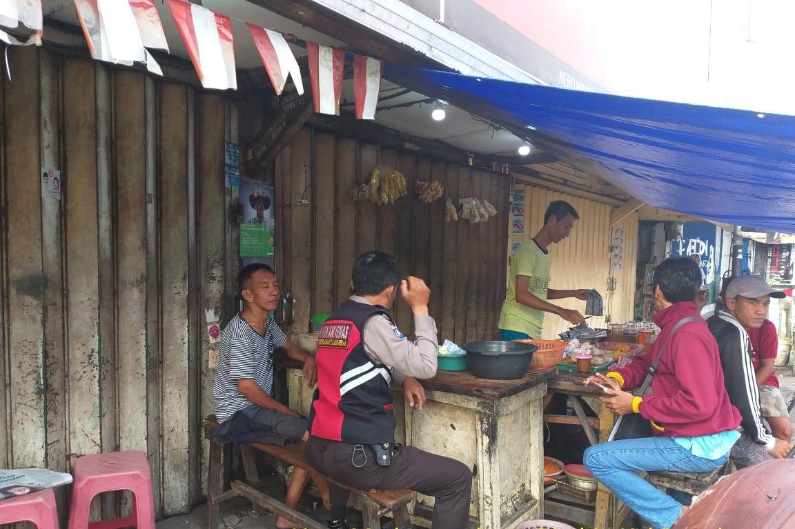 Polsek Pabean Cantikan Sampaikan Pesan Jaga Kersihan, Cegah Demam Berdarah