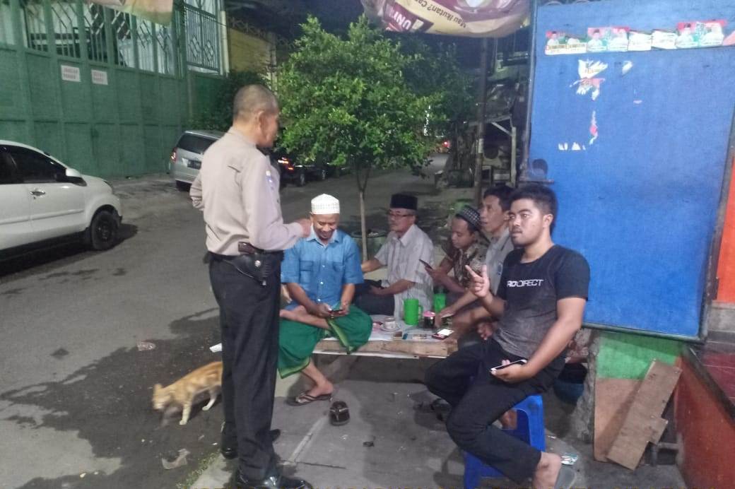 Tekan Kriminalitas 3C, Polsek Semampir Rajin Sampaikan Pesan Kamtibmas