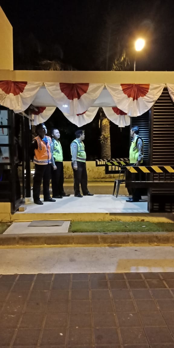 Polsek Kenjeran Sampaikan Himbauan Kamtibmas Waspada Kriminalitas