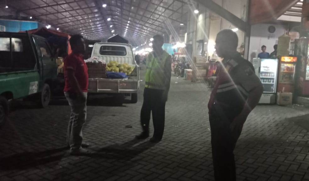 Jaga Keamanan Wilayah, Polsek Asemrowo Rutin Gelar Patroli Malam