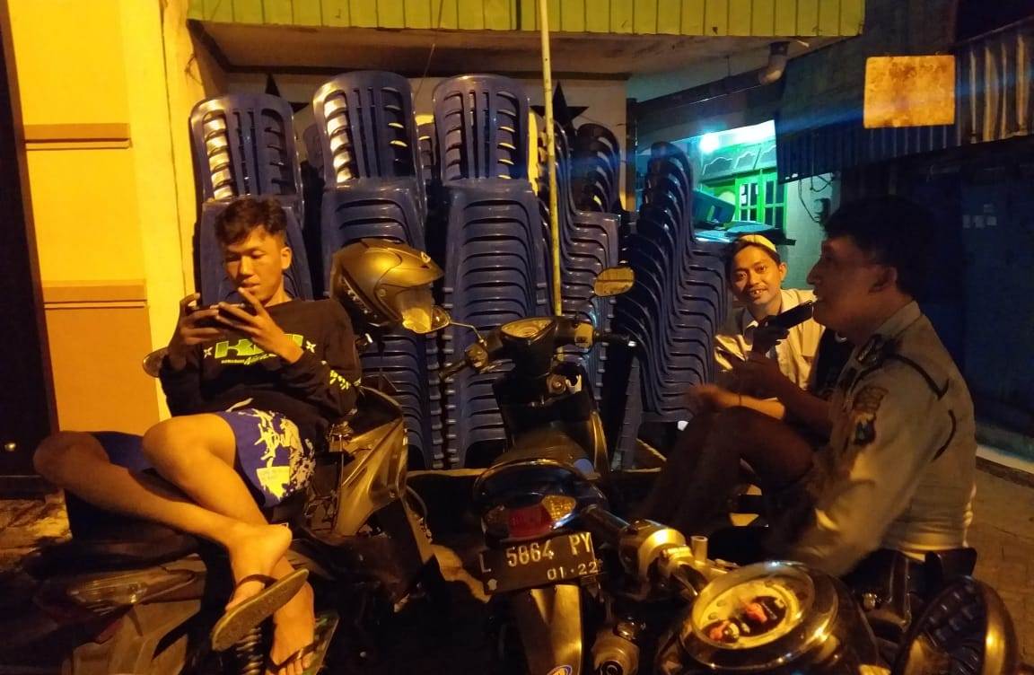 Babinkamtibmas Bongkaran Sampaikan Himbauan Anti Miras & Narkoba