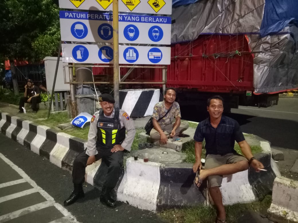 Patroli di Pelabuhan, Sampaikan Himbauan Waspada Gendam & Penipuan