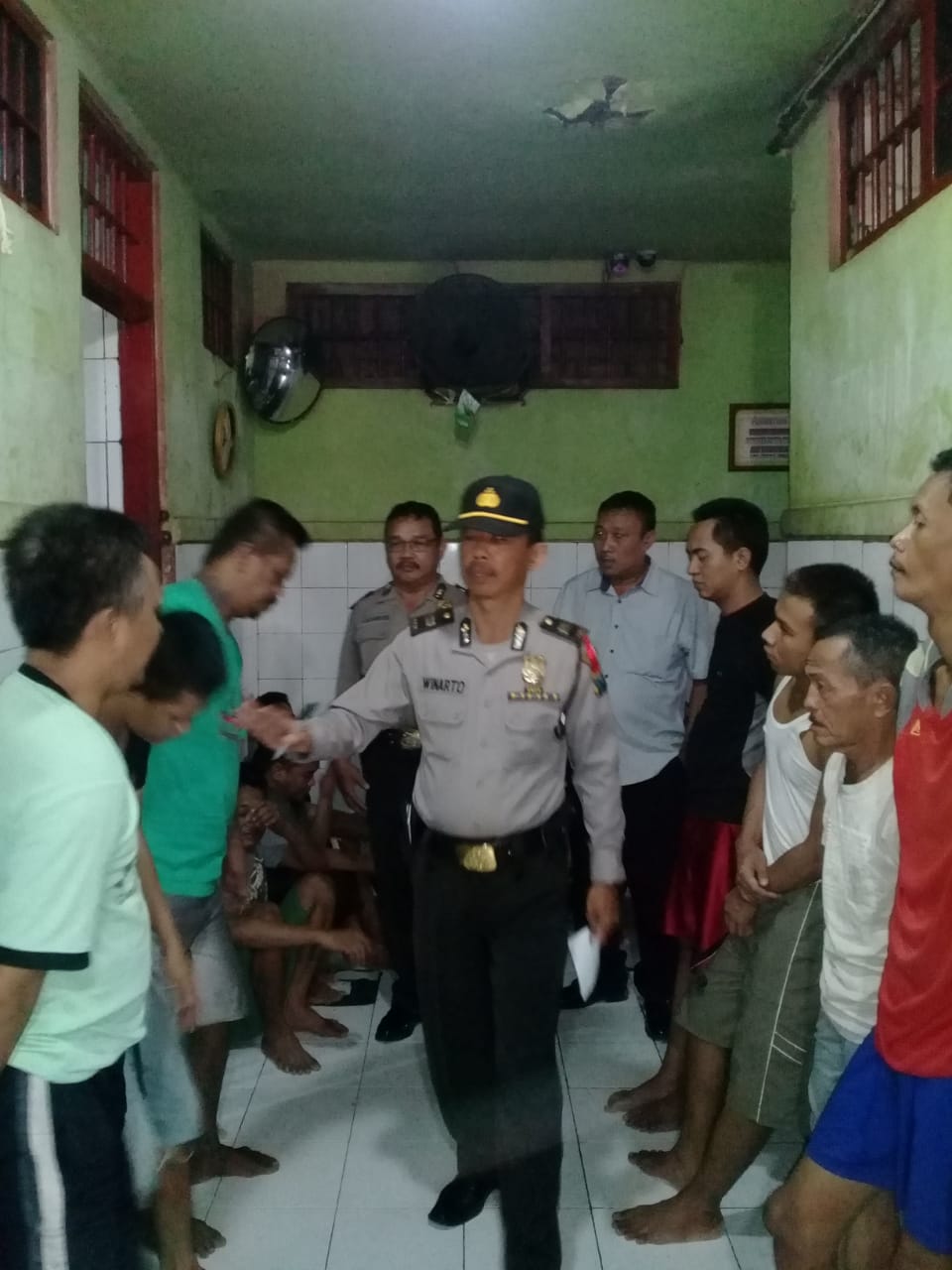 Polres Tanjung Perak Lakukan Pengecekan Tahanan