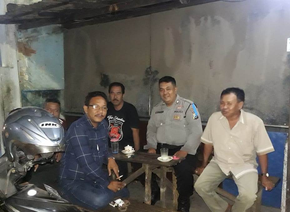 Sambang Pemukiman, Babinkamtibmas Ujung Sampaikan Pesan Kerukunan