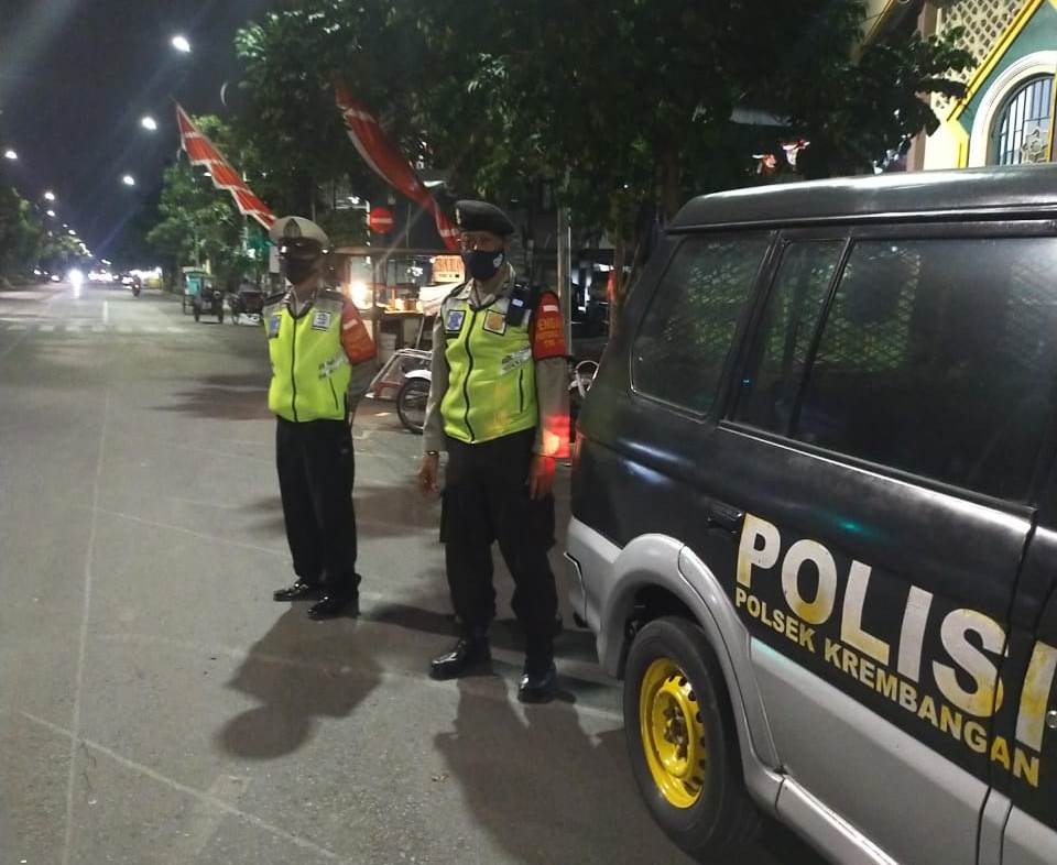 Polsek Krembangan Pantau Keamanan Wilayah Lewat Patroli Mobile