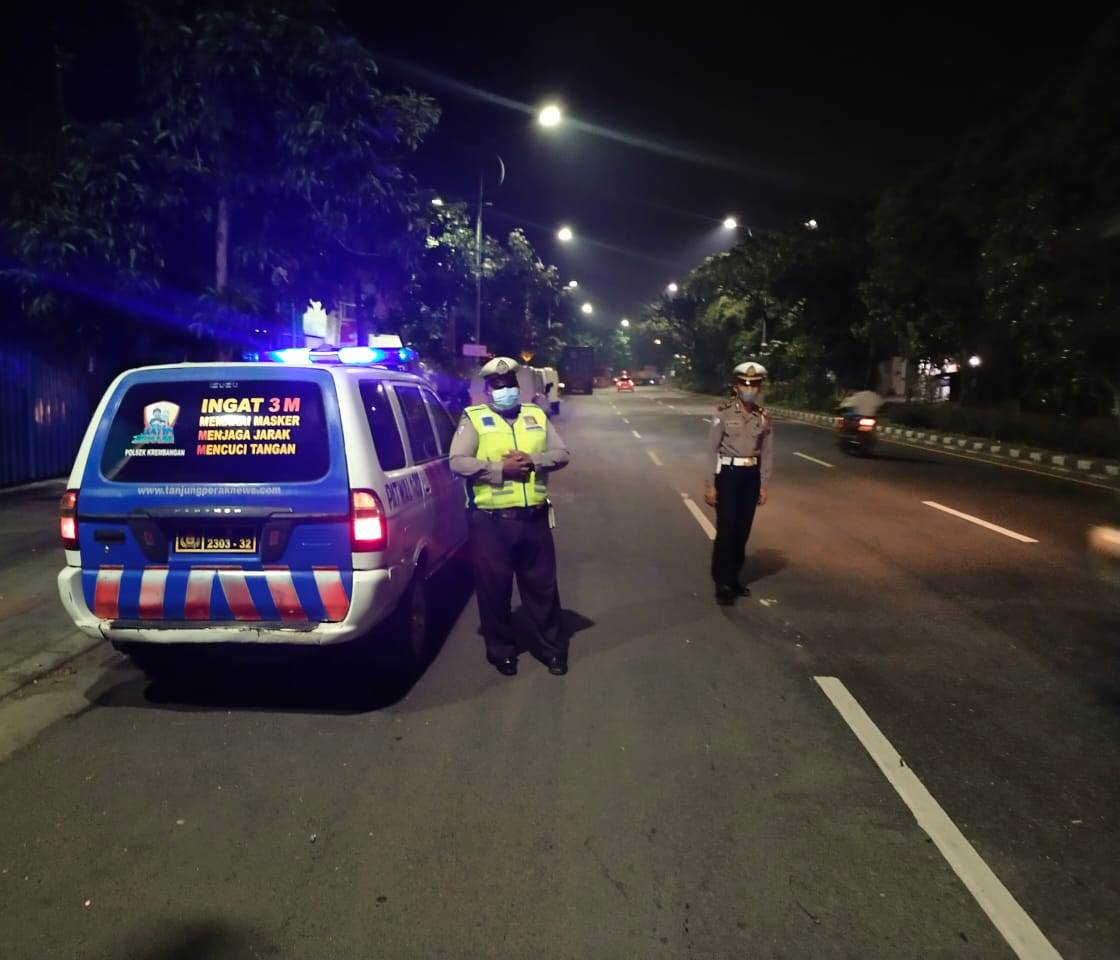 Polsek Krembangan Gelar Patroli Mobile Antisipasi Aksi Kriminalitas 3C di Malam Hari