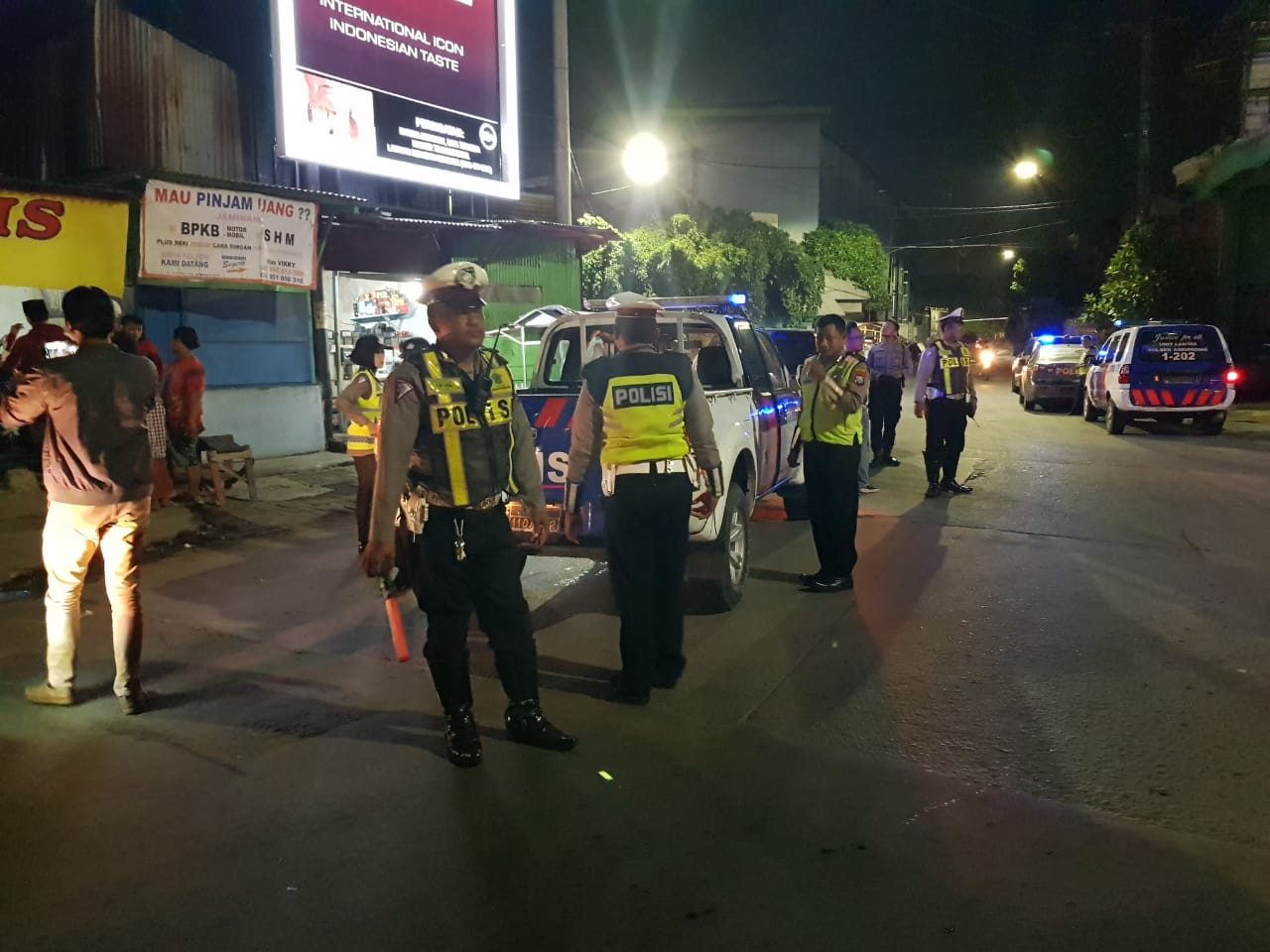 Polres Tanjung Perak Geledah Pengunjung Warkop, Antisipasi Rencana Tawuran