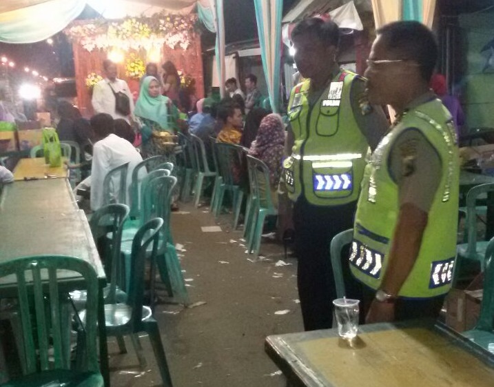 Polsek Asemrowo Amankan Kegiatan Hajatan Pernikahan