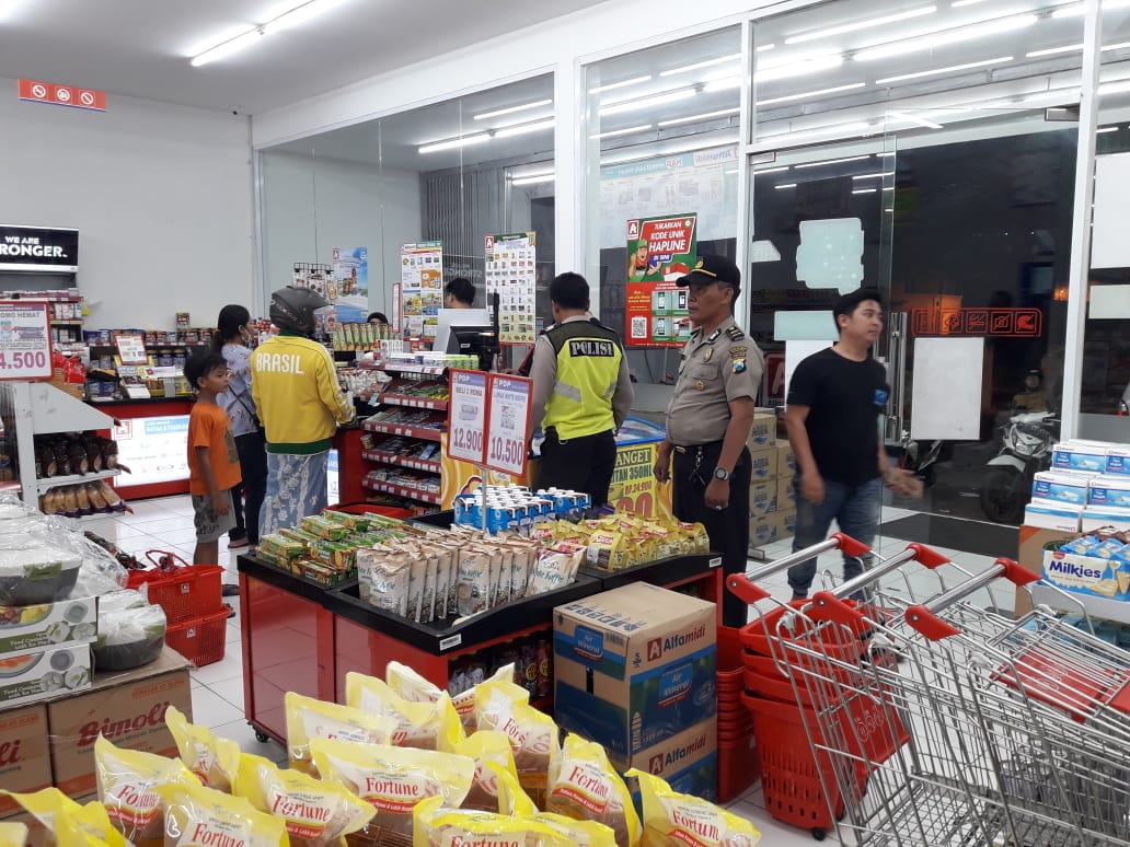 Patroli Mini Market Setiap Hari, Cegah Tindak Kriminalitas