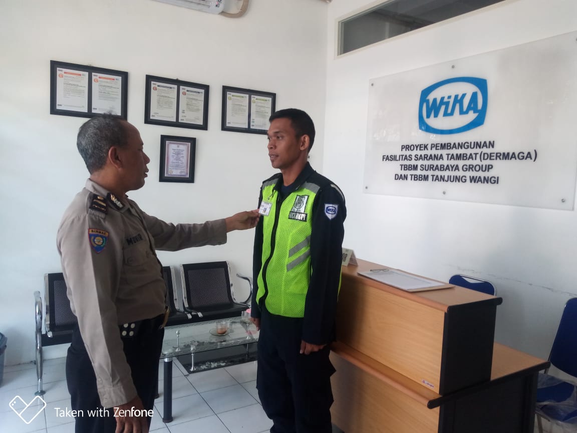 Petugas Satpam Dihimbau Selalu Pasang Tanda Pengenal Saat Bekerja