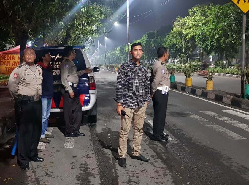 Polsek Kenjeran Antisipasi Balap Liar & Tawuran Melalui Patroli Malam