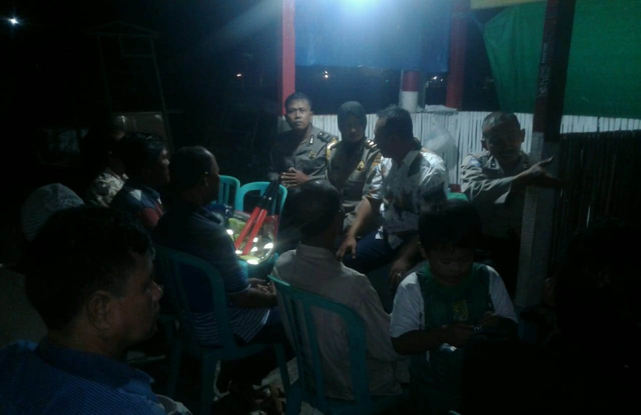 Satbinmas Polres Tanjung Perak Lakukan Kegiatan Tilik Kamling di Gadukan