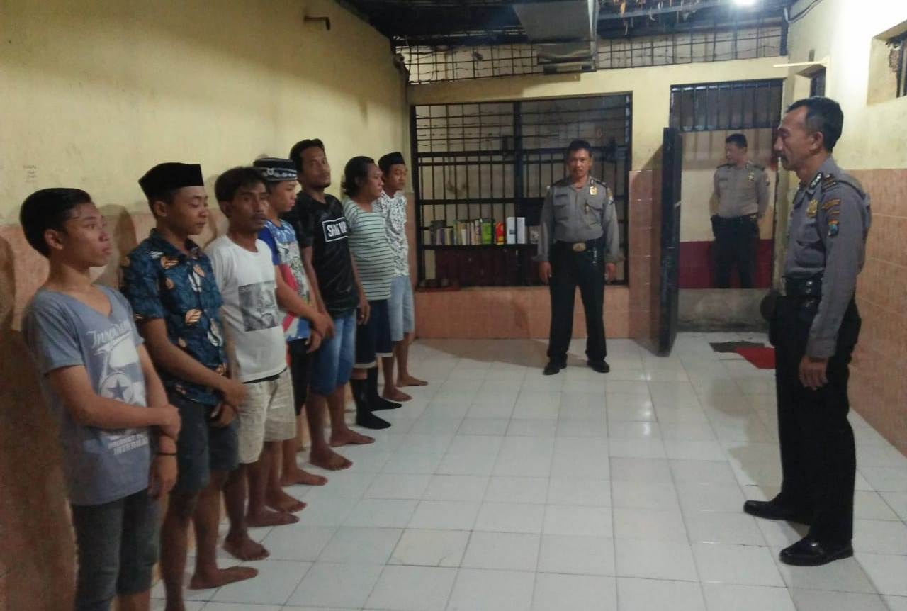 Cegah Tahanan Kabur, Polsek Krembangan Rutin Lakukan Pengecekan Pagi & Malam