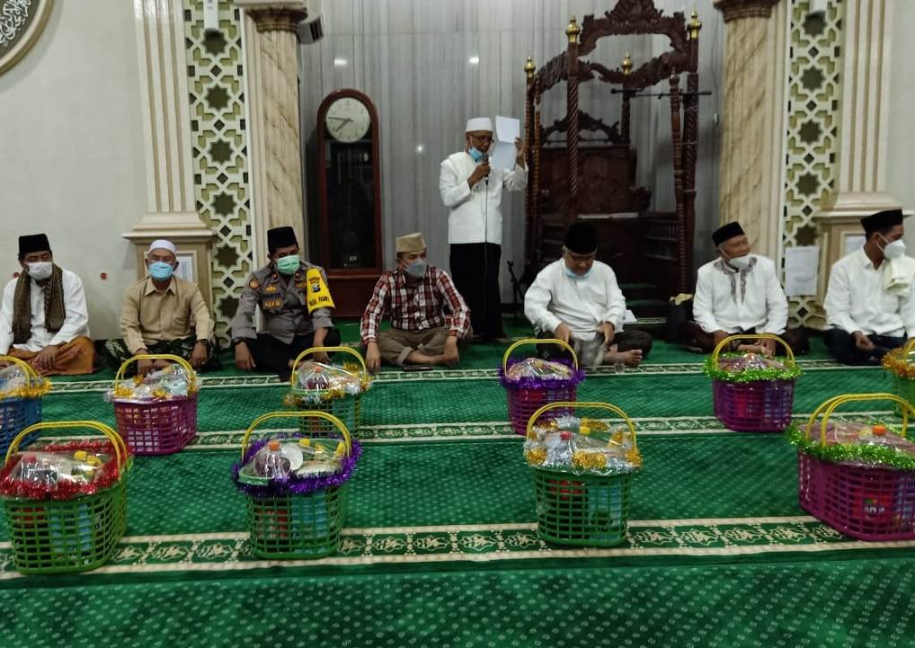 Kapolsek Asemrowo Gelar Safari Ramadhan, Ingatkan Untuk Tidak Mudik Lebaran Tahun Ini