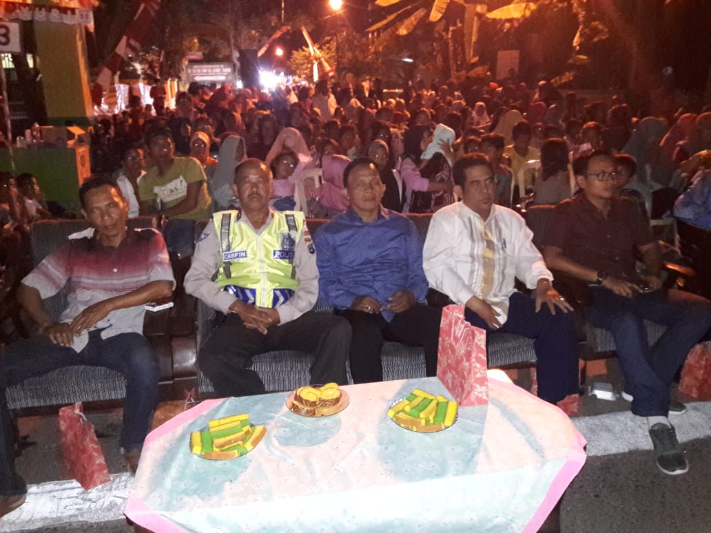 Polsek Kenjeran Terjunkan Personil di Perayaan HUT RI