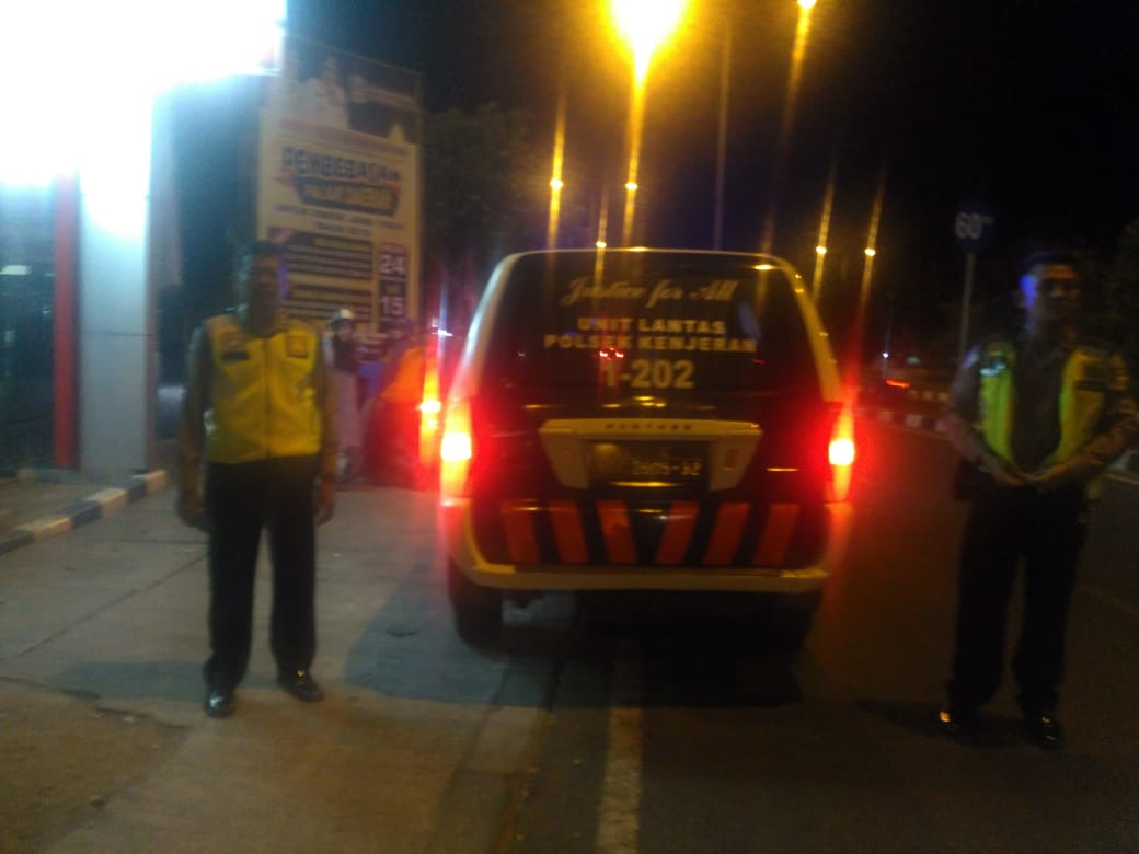 Polsek Kenjeran Patroli Malam Gerai ATM, Antisipasi Tindak Kriminalitas