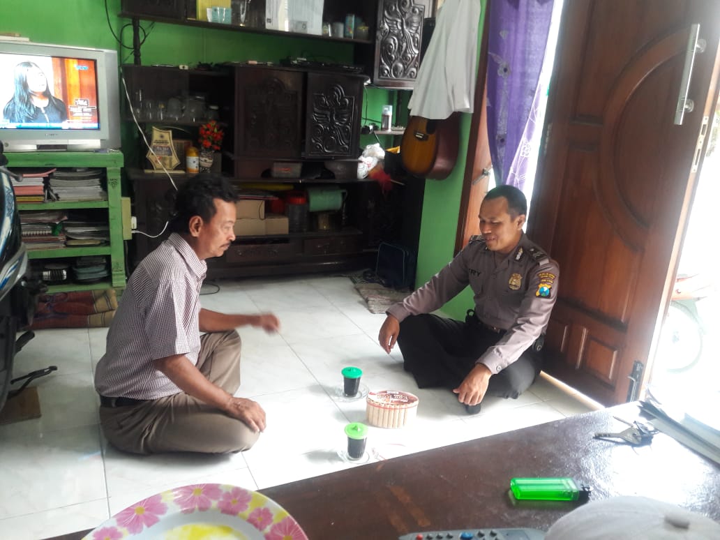 Polsek Kenjeran Rangkul Tomas, Wujudkan Pemilu Damai