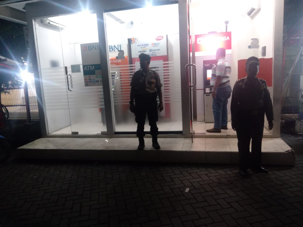 Polsek Semampir Patroli Gerai ATM, Antisipasi Tindak Kriminalitas 3C