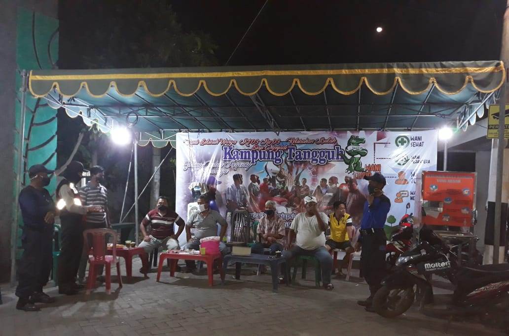 Babinkamtibmas Bulak Sambang Kampung Tangguh, Titip Pesan Waspada 3C