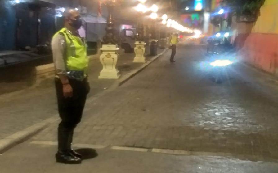 Polsek Pabean Cantikan Lakukan Patroli Mobile, Antisipasi Kriminalitas Jalanan