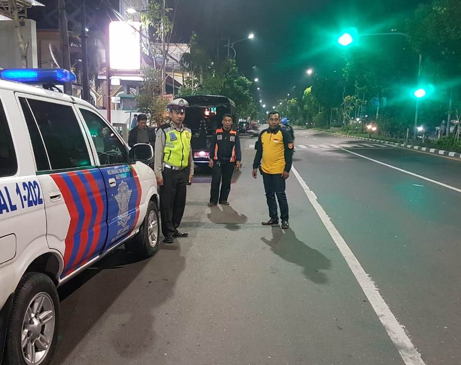 Polsek Krembangan Gelar Patroli Malam Gabungan Bersama Satpol PP