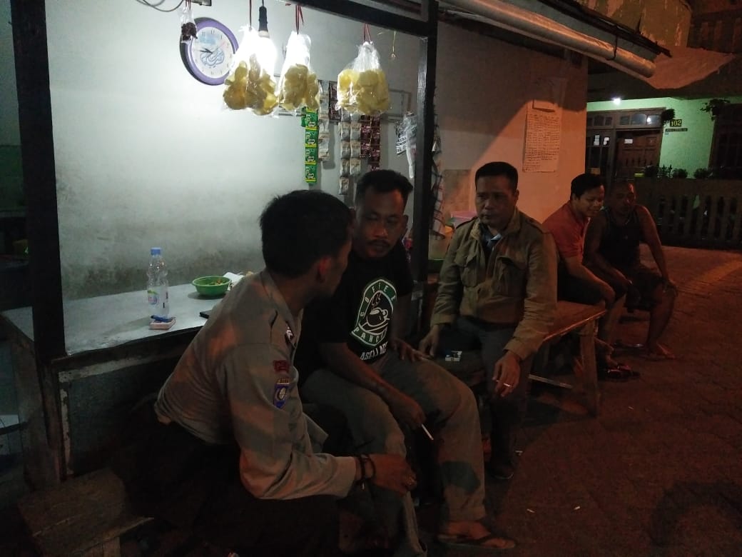 Sambang Warung Kopi Sambil Sampaikan Pesan Waspada 3 C
