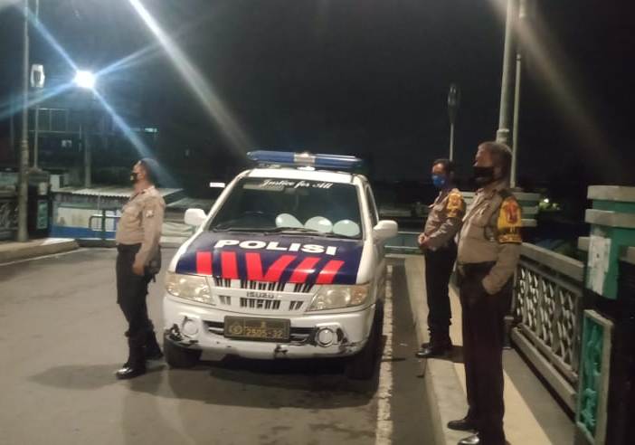 Polsek Kenjeran Lakukan Patroli Mobile, Antisipasi 3C & Tawuran