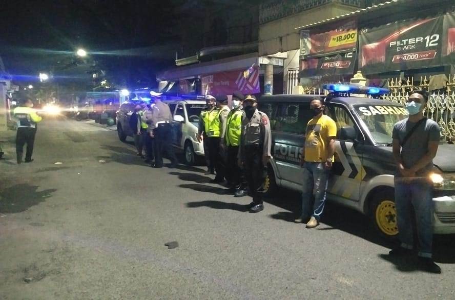 Kapolsek Krembangan Pimpin Patroli Skala Besar, Amankan Wilayah Jelang Ramadhan