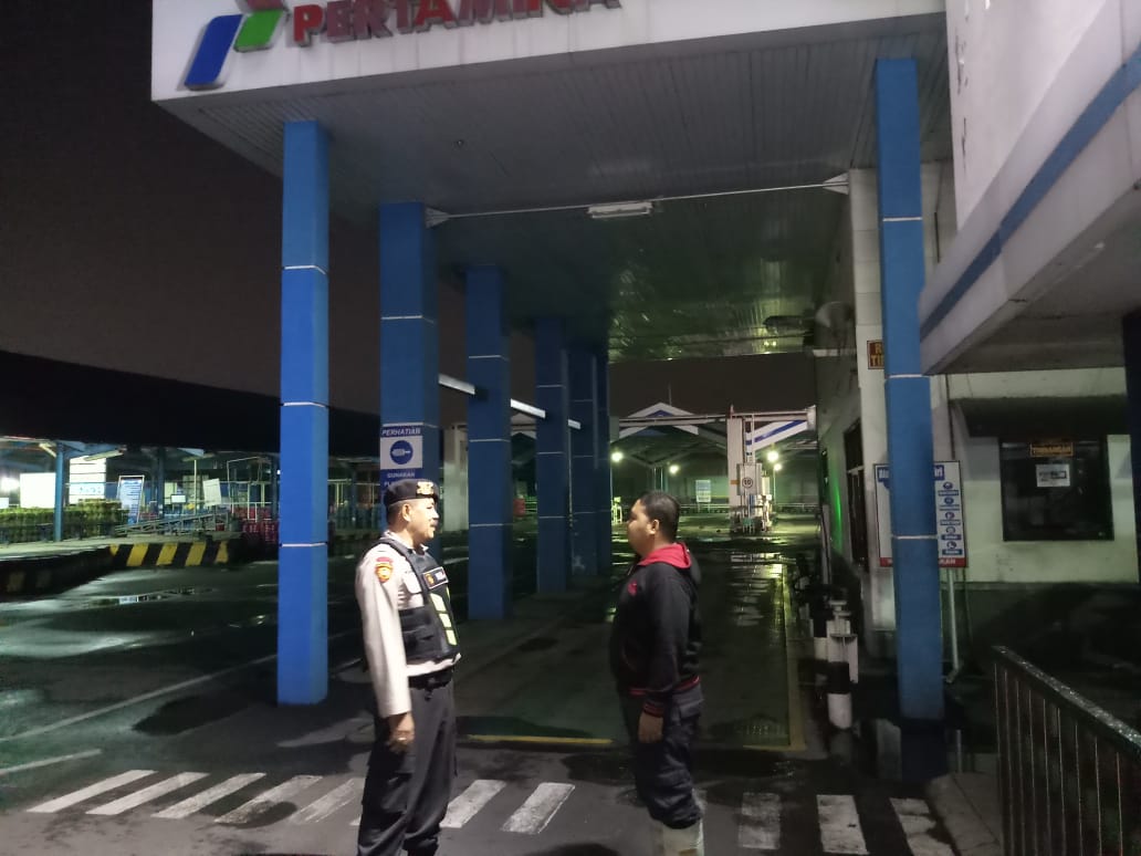 Satsabhara Polres Tanjung Perak Patroli Obyek Vital