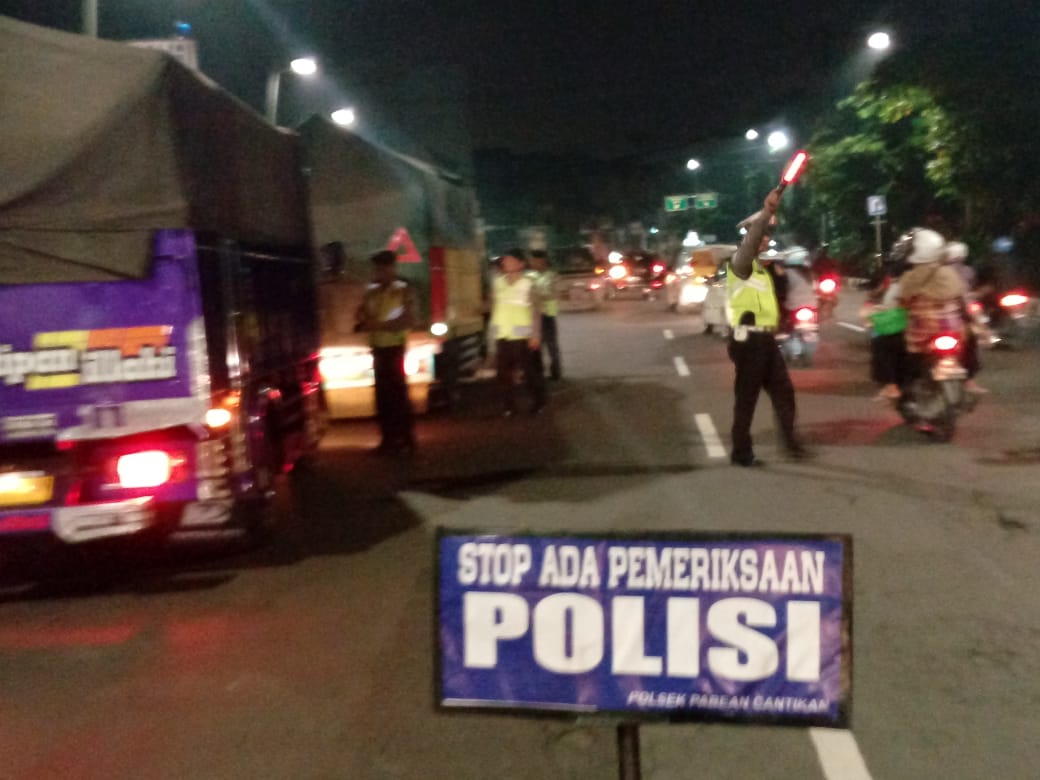 Polsek Pabean Cantikan Gelar Razia Multi Sasaran, Cegah Teror Pembakaran