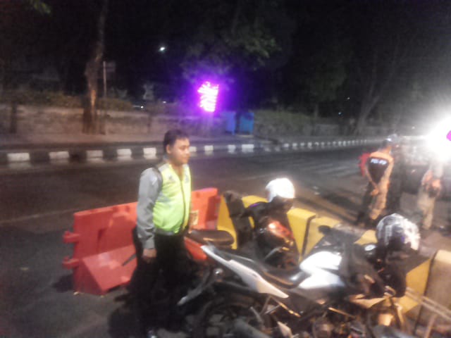 Pantau Keamanan Mudik Lebaran, Polsek Semampir Terus Maksimalkan Penjagaan Posyan