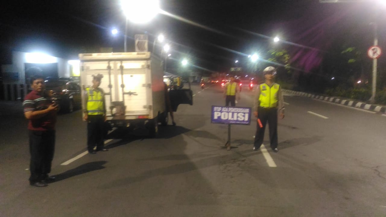 Polsek Pabean Cantikan Gelar Operasi Cipkon Antisipasi Teror & Cegah Kriminalitas