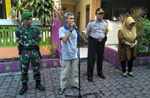 Apel Konsolidasi Dipimpin Kapolsek Semampir