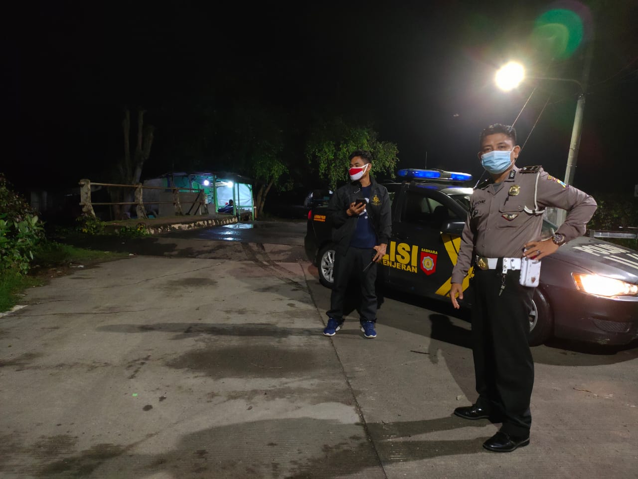 Polsek Kenjeran Gelar Patroli Malam, Antisipasi Pesta Miras & 3C