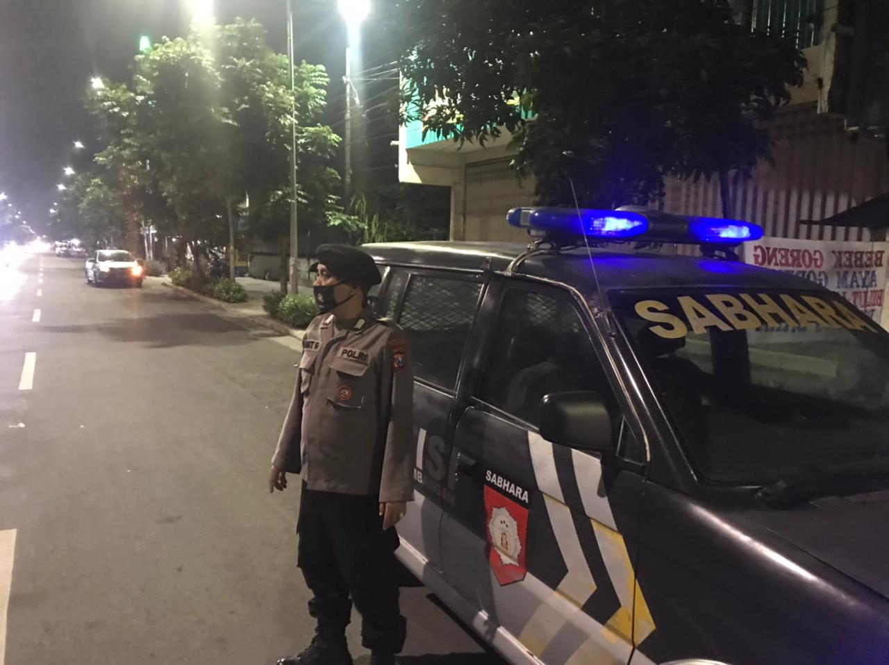 Polsek Krembangan Lakukan Patroli Malam Untuk Berikan Jaminan Rasa Aman