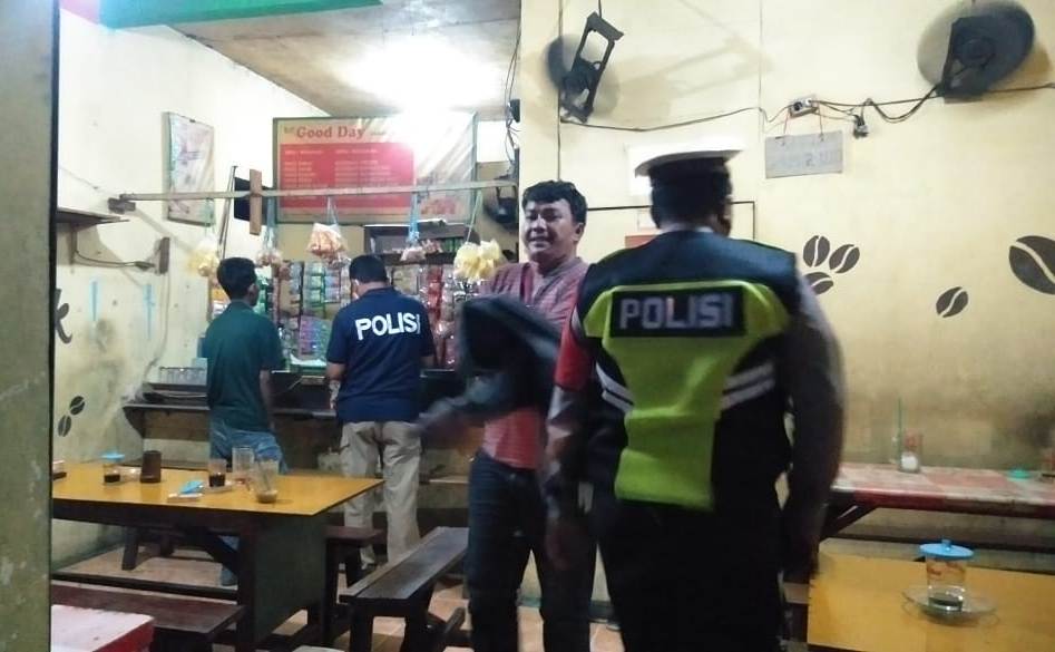 Polsek Krembangan Gencar Lakukan Operasi Jam Malam Untuk Tekan Penyebaran Covid-19