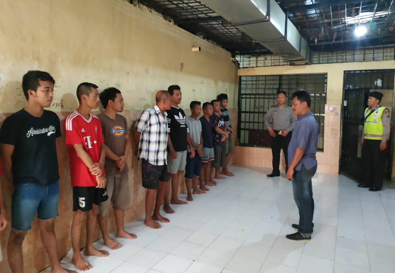 Cegah Tahanan Kabur, Polsek Krembangan Laksanakan Pengecekan Pagi & Malam